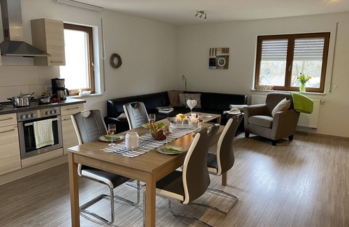 Bad Brambach Apartment | 5-star apartment EG barrier-free, WiFi via DSL, Bad Brambach