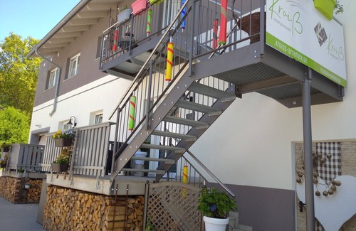 Arnbruck Apartment | 5-star FeWo Zirbe: Wellness luxury with sauna & whirlpool bathtub in Arnbruck!