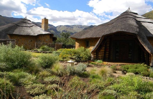 Leribe District Ski Chalet | 5 star luxury Chalet double room