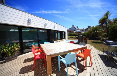 Berven House | 5-star villa in Finisterre, Brittany with private pool, Jacuzzi, and sea view
