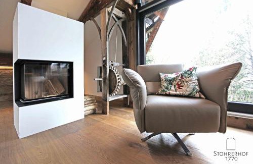 Riederau Apartment | 5 Sterne Penthouse-Loft Gut Stohrerhof bis 4 Personen
