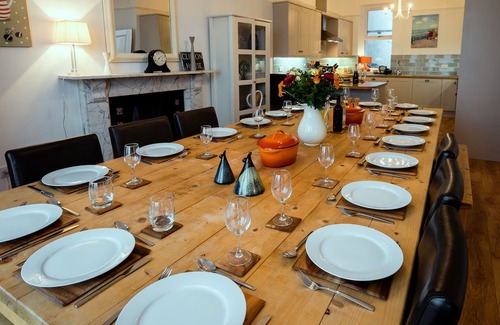 Criccieth House | 5* Stunning Victorian House, Sleeps 20, Located on the Seafront at Criccieth
