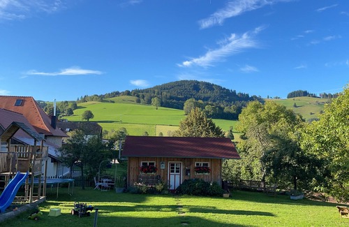 Horben House | 5* vacation apartment Schwalbennest with a fantastic view on the 1st floor