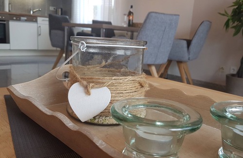 Haseluenne Apartment | 5*Whg, 60m², ground floor, 2P, terrace/garden, box-spring bed, non-smoking, no pets