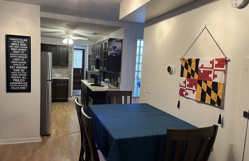 Locust Point House | 50 Shades of Blue -McHenry Row