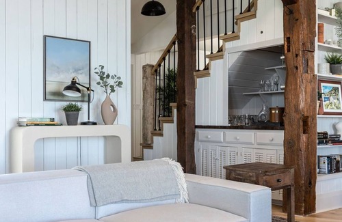 Wainfleet Villa | 5000 sqft Beach House With Private Beach, Fireplaces, Hot Tub, Peloton Gym