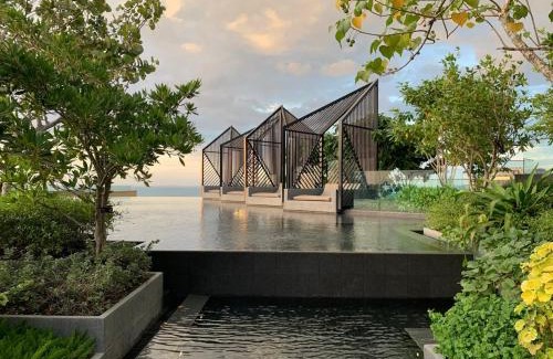 Pattaya Bay Apartment | 502 Edge芭提雅市中心25楼高层海景服务公寓,芭提雅海湾景观,近沙滩,步行街,购物中心