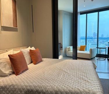 Pattaya Bay Apartment | 502 Edge芭提雅市中心25楼高层海景服务公寓,芭提雅海湾景观,近沙滩,步行街,购物中心