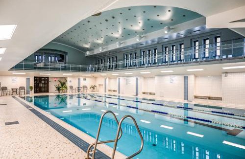 Gateway District Apartment | 506- 2BR unit with Olympic Pool & Steam Access in Downtown Playhouse Square