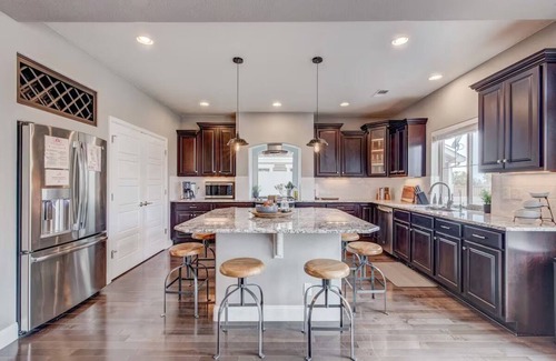 Gateway House | 5400sqft 6BR 5.5BA Office, Theater, Game Room/10min to DIA & Downtown