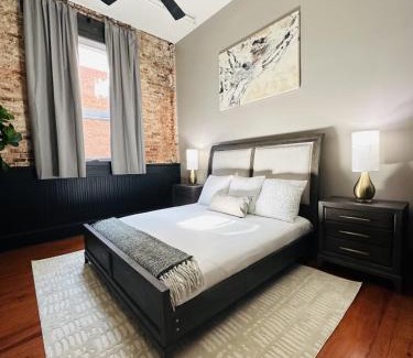 Macon Apartment | 547 Cherry Loft 201 - The Rookery - Luxe Property
