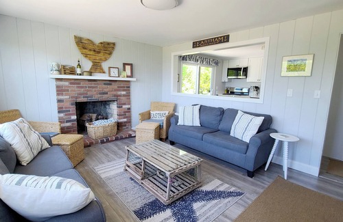 Campground Landing House | 5BD Beach House-Across from Campground Beach, Bay Views, Central A/C & Deck
