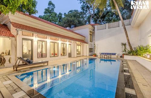Alto de Porvorim Villa | 5bhk Luxurious Heritage Villa La Bougainvillea with Pvt Pool, Bathtub, BBQ at Porvorim