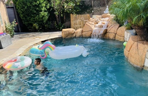 Fountain Valley Villa | 5BR/3BA Villa in Fountain Valley pool BBQ hot tub near Disneyland, Beach & Golf