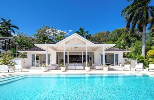 Tryall Villa | 5br Contemporary & Sophisticated Resort Oceanfront Villa Beach Pickleball Gym