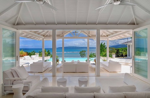 Tryall Villa | 5br Contemporary & Sophisticated Resort Oceanfront Villa Beach Pickleball Gym