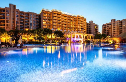 Sunny Beach Apartment | 5star Royal Beach Apartment with AC, close to the beach and the Center