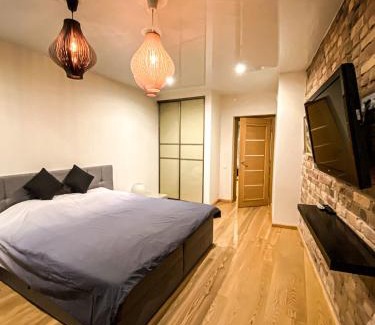 Maskavas Forstate Apartment | 5th Floor Apartment 24h SELF CHECK-in PRIVAT FREE PARKING