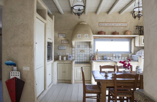 Naousa Villa | 6 bedroom luxury villa with p. pool, hot tub and amazing views near the beach