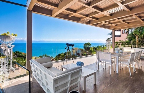 La Cruz de Huanacaxtle Villa | 6 Bedrooms |12 guests | Ocean View Villa w/Pool | Media Room | Elevator & Staff