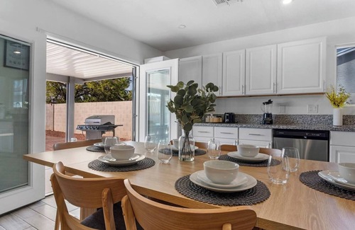 North Las Vegas House | 6 BR Oasis with Pool, Pickle Ball, Golf & More!