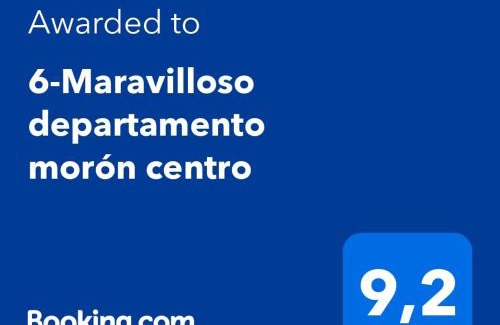 Moron Apartment | 6-Maravilloso departamento morón centro