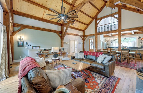 Glenville House | 6 Mi to Dtwn Cashiers: Spacious Home w/Deck