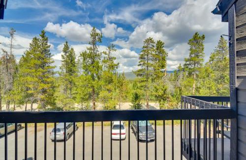 Fraser Apartment | 6 Mi to Winter Park Mtn-View Condo with Balcony!