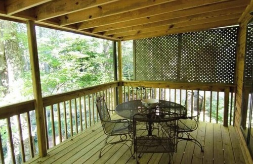 Skyland Cabin | 6 miles from Downtown Asheville cabin w/hot tub