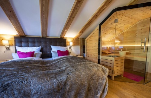 Hirschegg Apartment | 6-room - penthouse with 2 balconies - Alp Chalet - Apartments