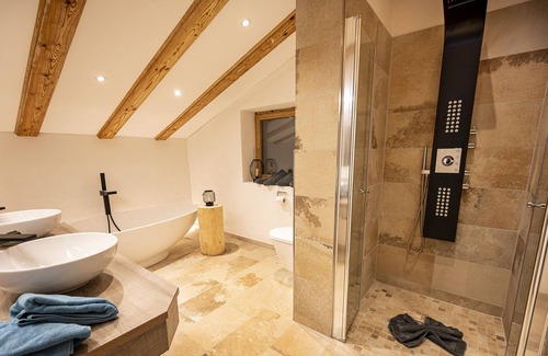 Hirschegg Apartment | 6-room - penthouse with 2 balconies - Alp Chalet - Apartments