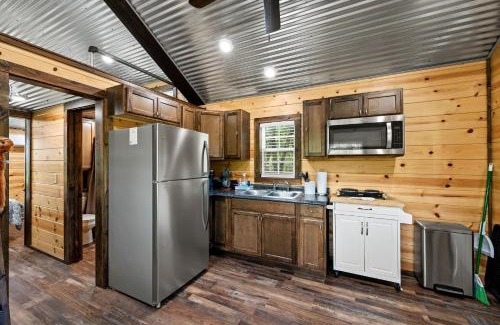Hico House | 6 Tiny Town Bunk House Tiny Home Animals Fire Pit by Vacation Your Way