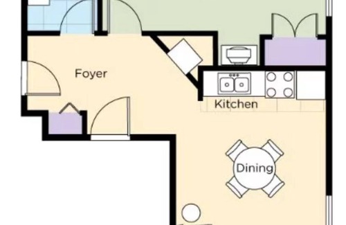 Old Town West Condo | 600 sq ft 1-bedroom condo in Old Town Alexandria. Perfect for the Inauguration!
