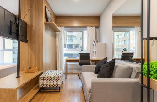 Matriz Apartment | 601B Studio LifeSpace, Elegância e Conforto no Batel CWB