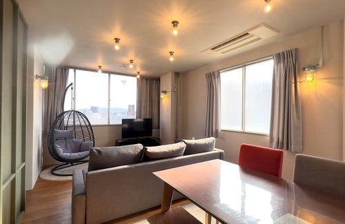 Kawara Machi Apartment | 602 Top floor 50 standard room with kitchen a/Takamatsu Kagawa