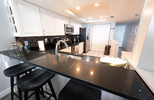 Indian Harbour Beach Condo | #605 Beachfront Vacation Rental, Beautiful Views from the 6th story balcony.