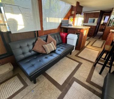 Anchor Bay Harbor Boat Rental | 60ft Stationary House Boat