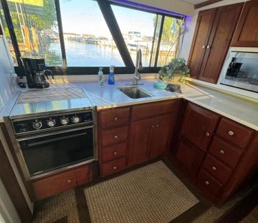 Anchor Bay Harbor Boat Rental | 60ft Stationary House Boat