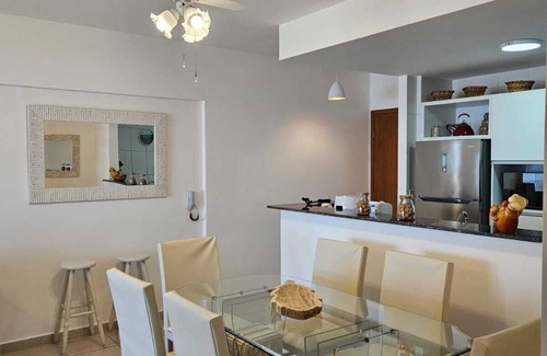 Guilhermina Apartment | 64 - Wonderful apartment facing the sea, barbecue, Wi-Fi and swimming pool!