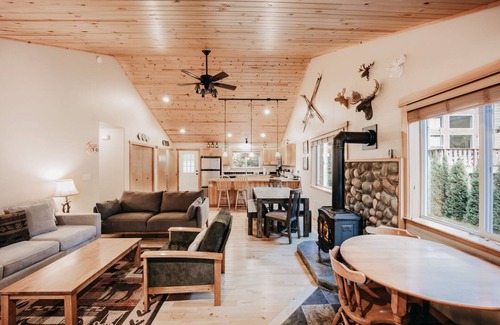 Warnick Cabin | 65GS - Hot Tub - Wi-Fi - Pets Ok - BBQ by RedAwning