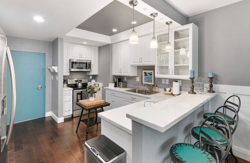 Carlsbad Condo | 689 - Steps to the Resort, Peaceful Studio with free Wifi & Parking