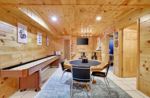 Hickory Hills House | 6BR Cabin w Fire Pit Game Room & Basketball
