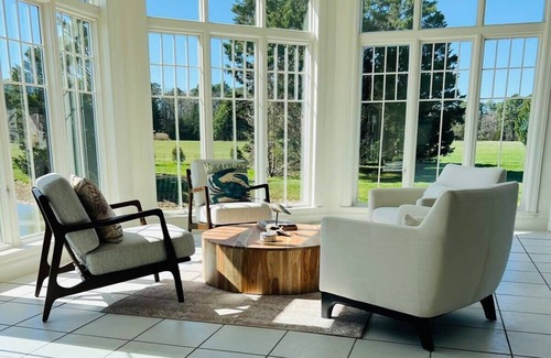 Sherwood House | 6BR Waterfront Estate | Private Dock, Firepit, Screened Porch & Beach Access