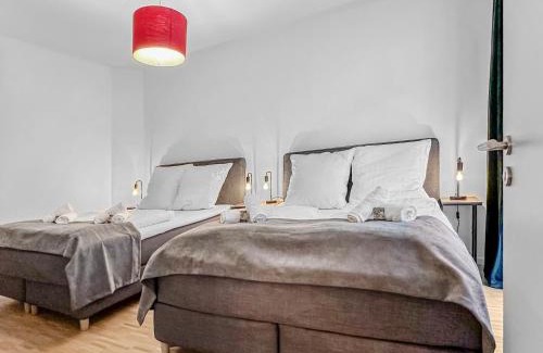 Kaiserlei Apartment | 6Pers Apartment nahe Frankfurt, Messe, Airport, kostenlosem Parkplatz