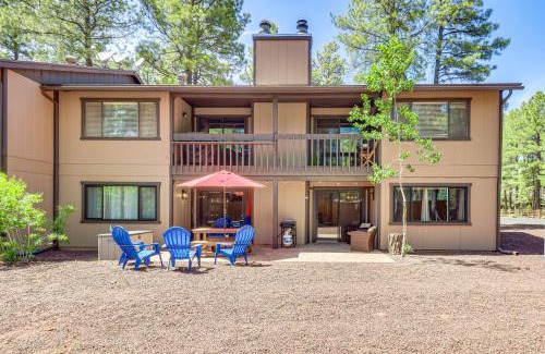 Pinetop Apartment | 7 Mi to Rainbow Lake Pinetop Condo with Patio!