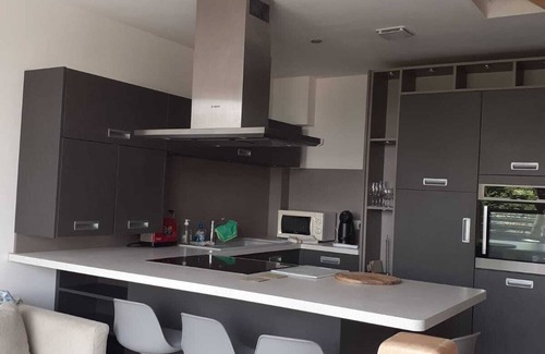 Thonon-les-Bains Apartment | 70 meters from the lake duplex with fully equipped kitchen