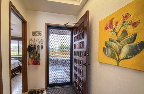 Punaluu Condo | #70 Pog`s Place at Black Sand Beach Punalu`u with Ocean views and Travertine floors.