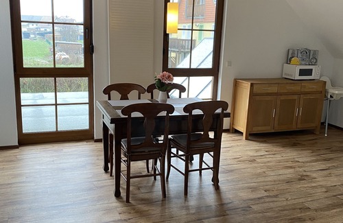 Edertal Condo | 70 sqm apartment in a quiet location, 500m from Fahradweg on the Eder