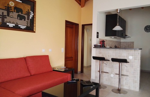 Praia da Luz Apartment | 70m2 Topfloor apartment+30m2 terrace, partial sea view, 500m from the beach,WiFi
