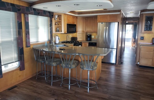 Bethel Island Boat Rental | 72 foot Luxury Custom Houseboat "Big Dog"